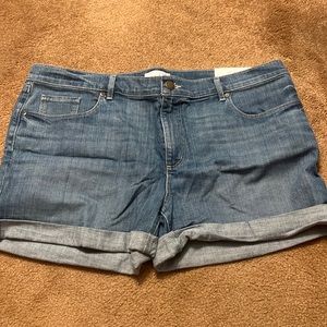 Loft denim shorts